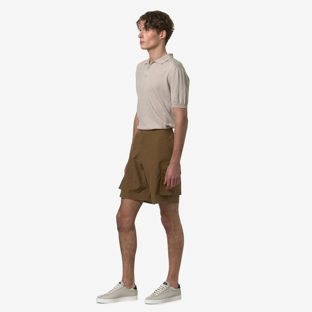 Shorts_Man_BASTYEL_Cargo_Brown Corda - Commercial 5