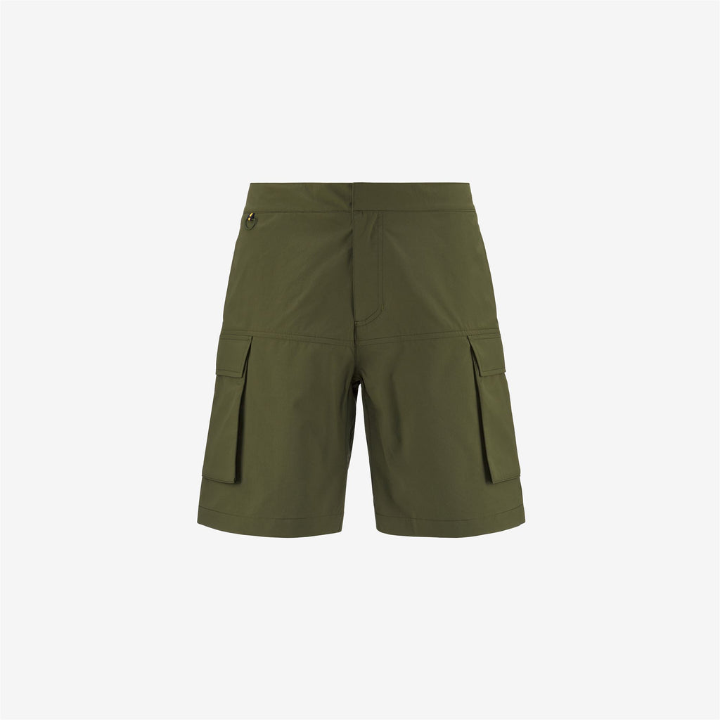Shorts_Man_BASTYEL_Cargo_Green Cypress - Commercial 1