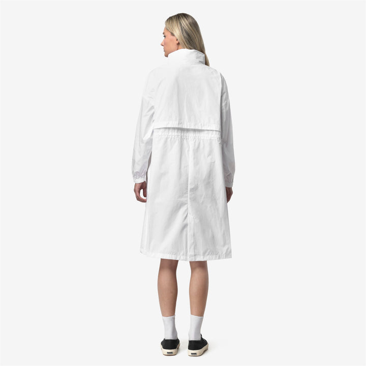 AUBE MEMORY TOUCH Chaquetas Largo Mujer White-White 3