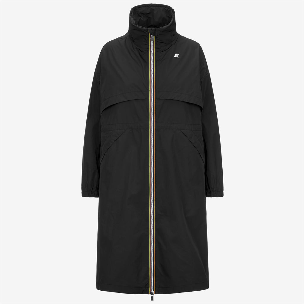 Jackets_WOMAN_AUBE MEMORY TOUCH_Long_Black Pure - Commercial 1