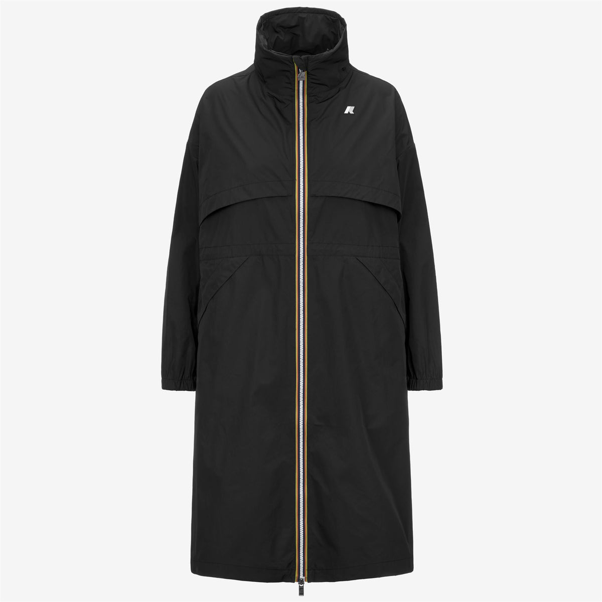 Jackets_WOMAN_AUBE MEMORY TOUCH_Long_Black Pure - Commercial 1