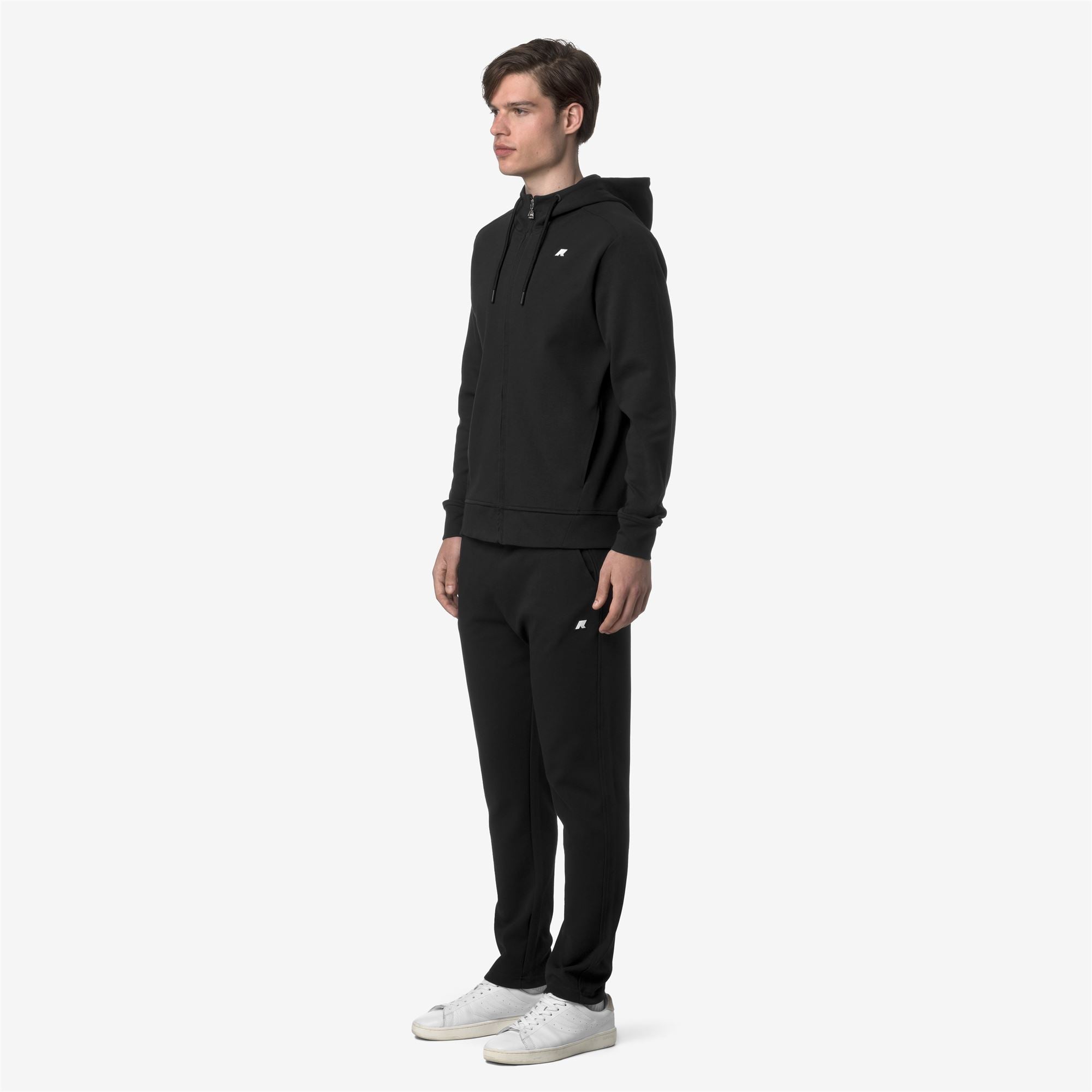 Pants_MAN_ITON INTERLOCK_Sport Trousers_Black Pure - Commercial 5