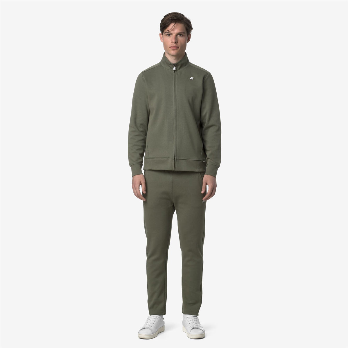 Pants_MAN_ITON INTERLOCK_Sport Trousers_Green Lichen - Commercial 4