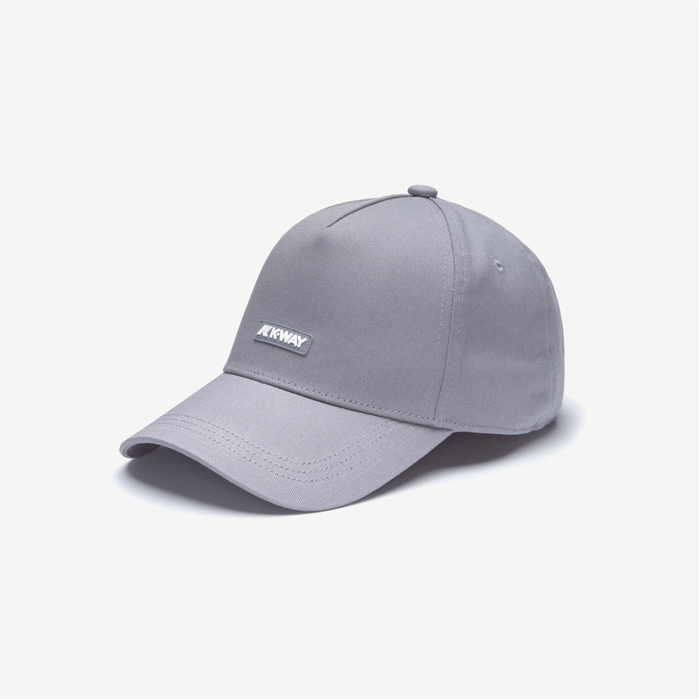 Grey Blue Unisex Cotton Twill Baseball Cap with Adjustable Fit 02