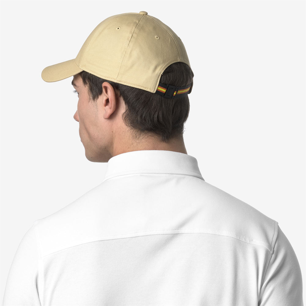 Beige Brown Unisex Cotton Twill Baseball Cap with Adjustable Fit 02