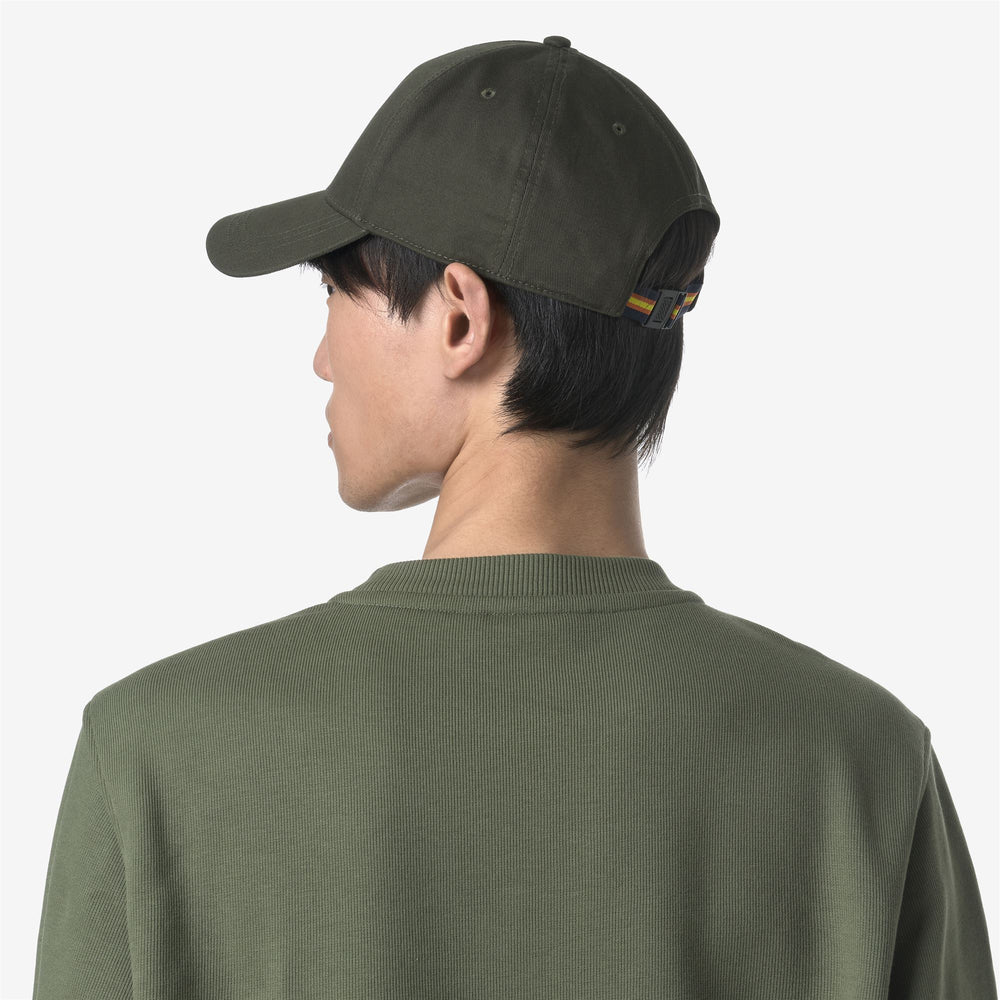 Blackish green Unisex Cotton Baseball Cap with Adjustable Fit 02