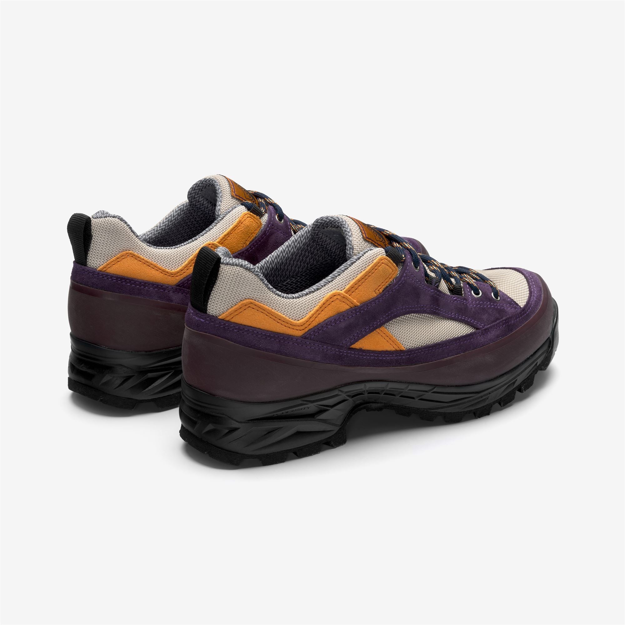 Laced Shoes_UNISEX_GRAPPA HIKER_Low Cut_Brown-Violet-Orange - Commercial 2