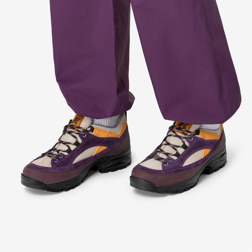 Laced Shoes_UNISEX_GRAPPA HIKER_Low Cut_Brown-Violet-Orange - Commercial 7
