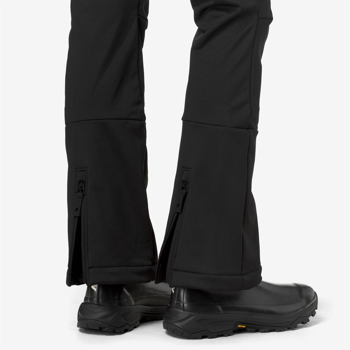 ESCREINS SOFTSHELL Pantaloni Pantaloni sportivi Donna Black Pure 4