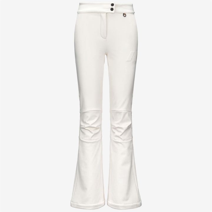 ESCREINS SOFTSHELL Pantaloni Pantaloni sportivi Donna White Gardenia 5