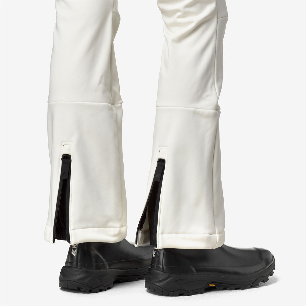 ESCREINS SOFTSHELL - Pants - Sport Trousers - Woman - WHITE GARDENIA 02