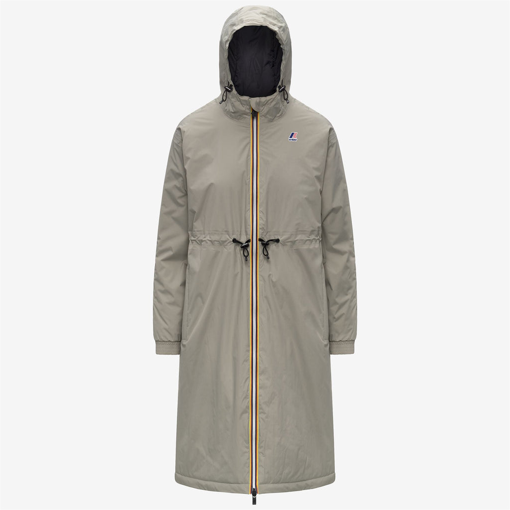 Jackets_WOMAN_LE VRAI 4.0 DELIA WARM_3/4 Length_Green Oak - Commercial 1