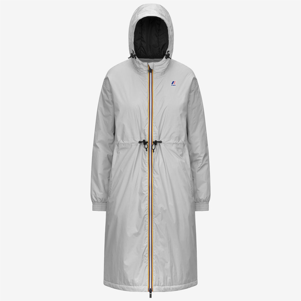 Jackets_WOMAN_LE VRAI 4.0 DELIA WARM_3/4 Length_Grey - Commercial 1
