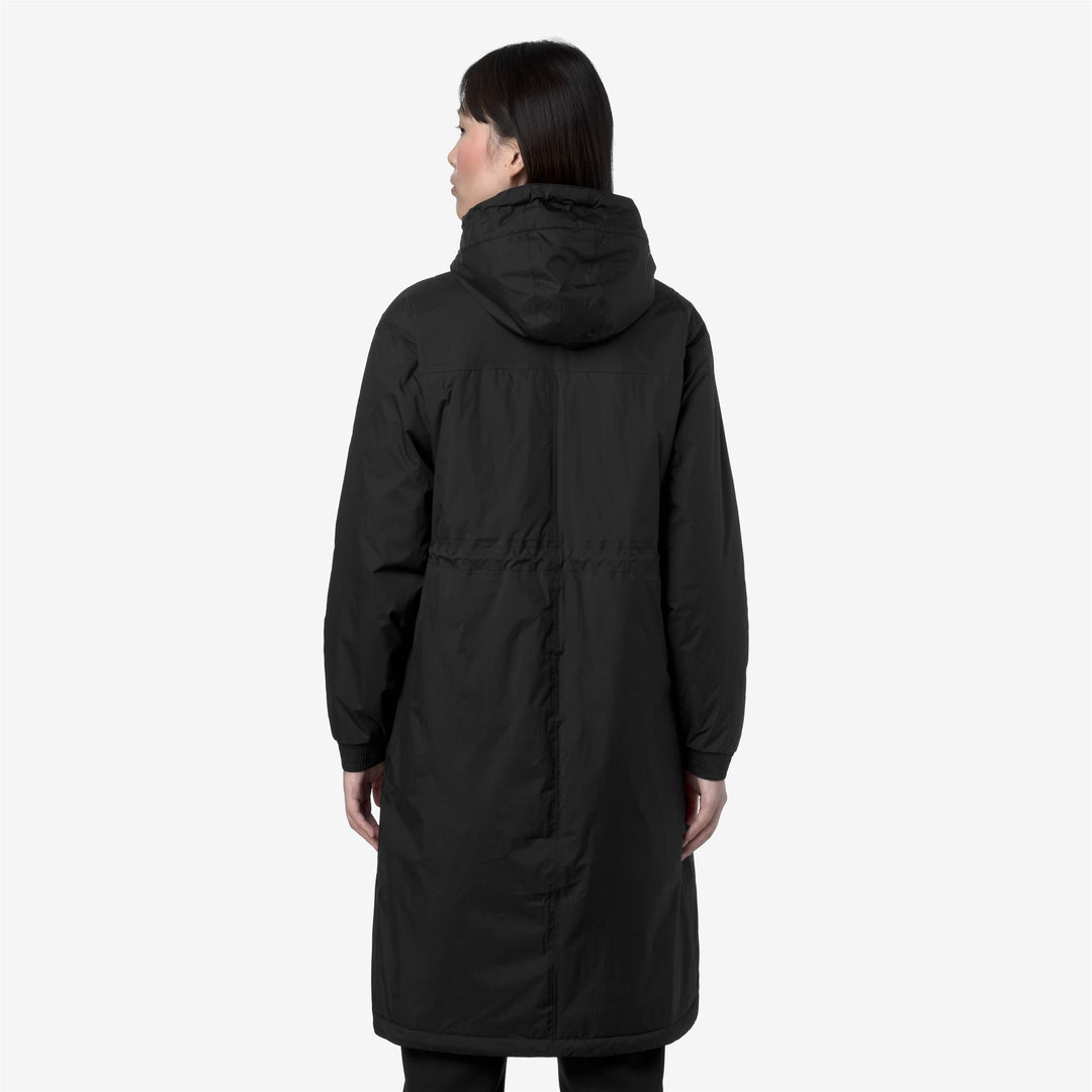 LE VRAI DELIA WARM Jackets 3/4 LENGTH Woman BLACK PURE Adult XS Black Pure