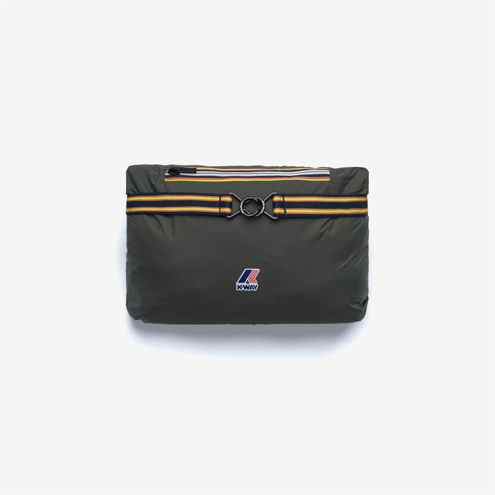 Chaqueta impermeable verde de 3/4 para mujer 02