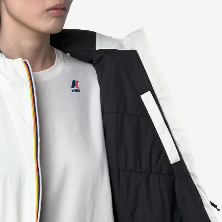 White Women's 3/4 Length Waterproof Jacket with PrimaLoft Insulation 9