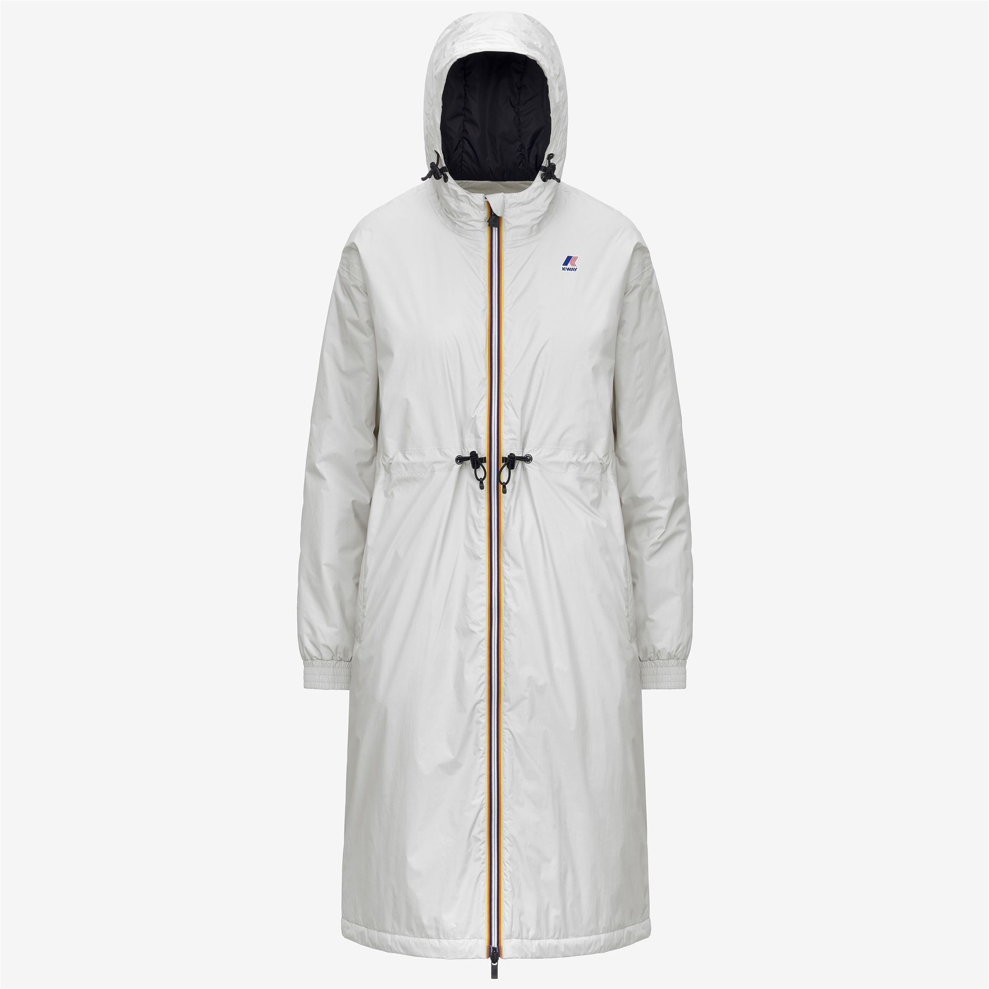 Jackets_WOMAN_LE VRAI 4.0 DELIA WARM_3/4 Length_White Gardenia - Commercial 1