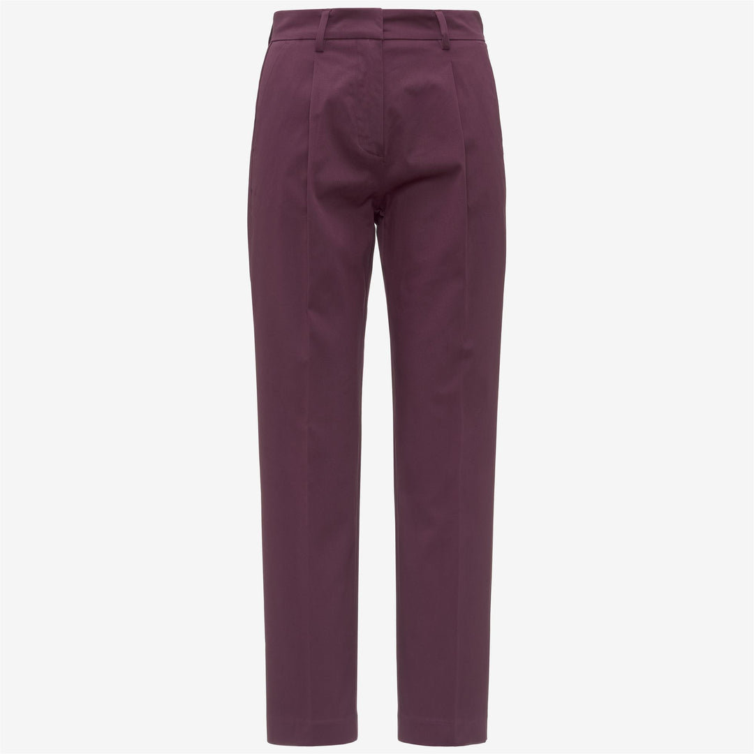 EYRE TWILL TECH PEACH GOLF - Pants - Chino senza pince - Donna - VIOLET MAUVE WINE 01