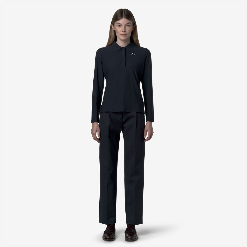 Pants_WOMAN_EYRE TWILL TECH PEACH GOLF_Chino_Blue Depth - Commercial 4