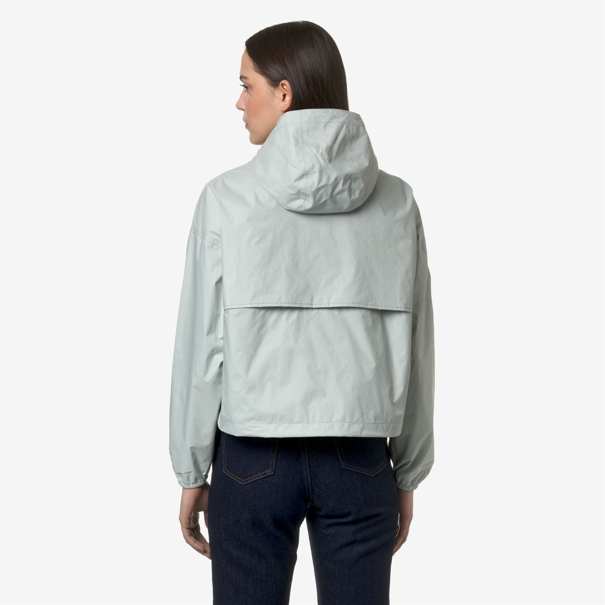Jackets_Woman_LAURETTE PLUS.2 DOUBLE_Short_Grey S-Green P - Commercial 6