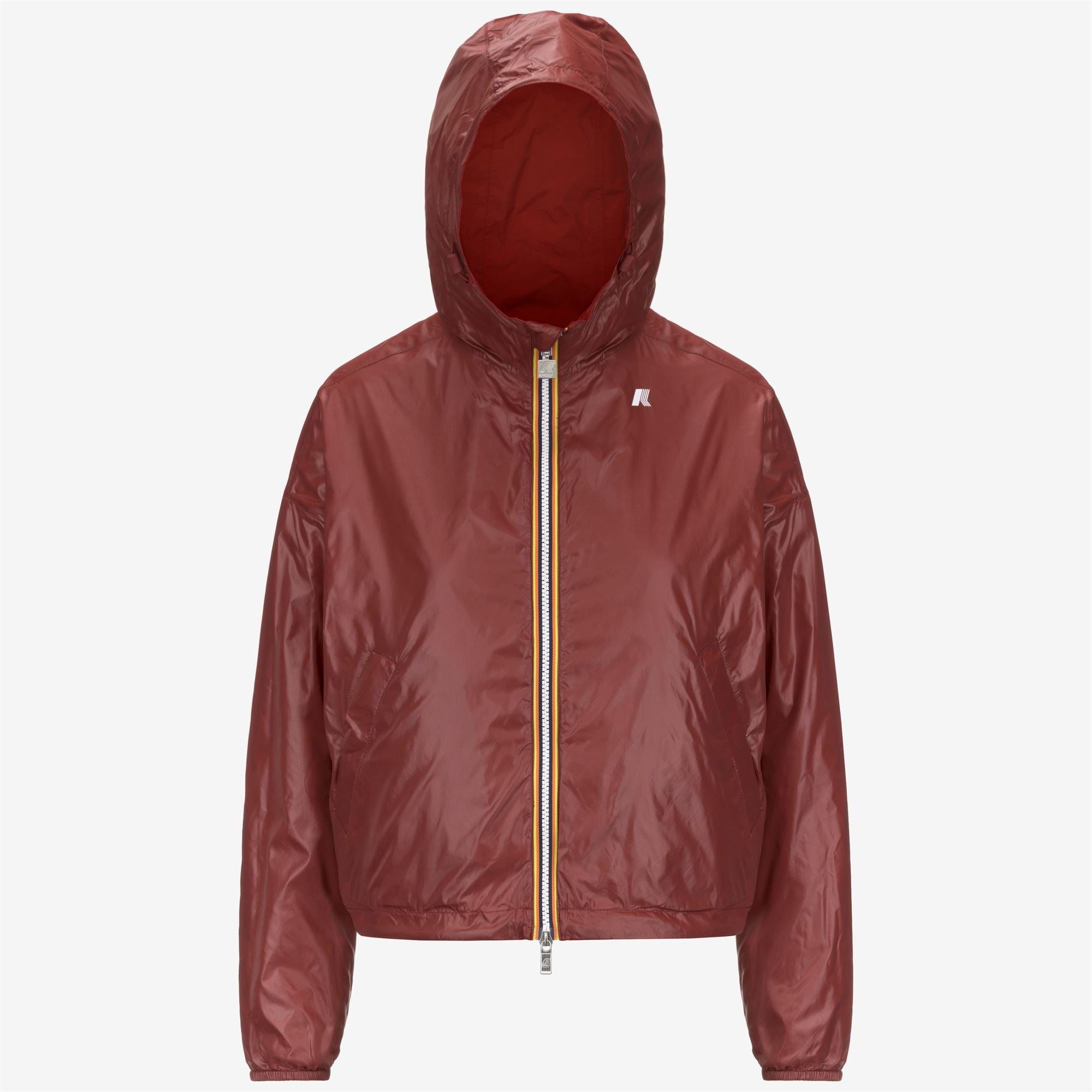 Jackets_WOMAN_LAURETTE PLUS.2 DOUBLE_Short_Red Jasper - Red Brownish - Commercial 2