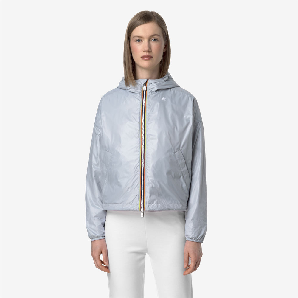 Violet Women's Reversible Short Jacket with Adjustable Fit 02