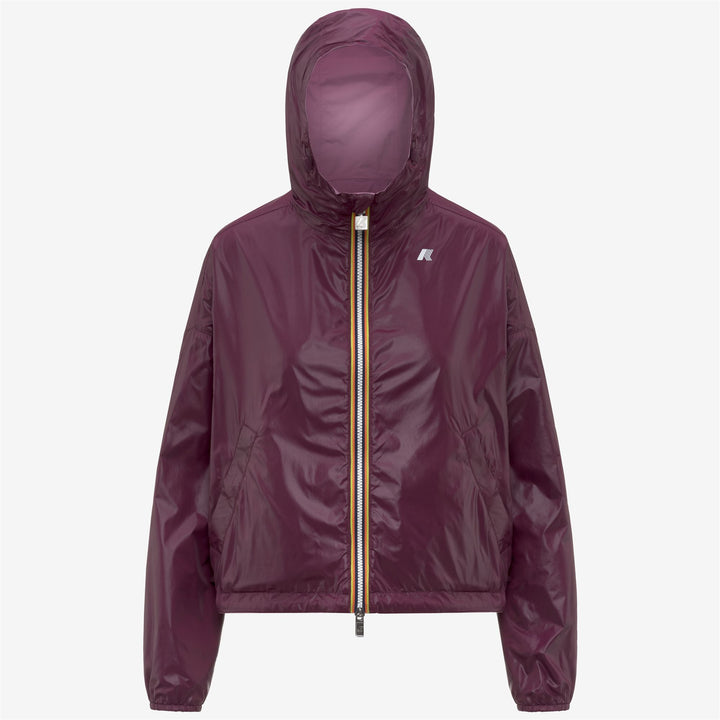 LAURETTE PLUS.2 DOUBLE Chaquetas Corto Mujer Violet Glicine-Violet Mauve Wine 6