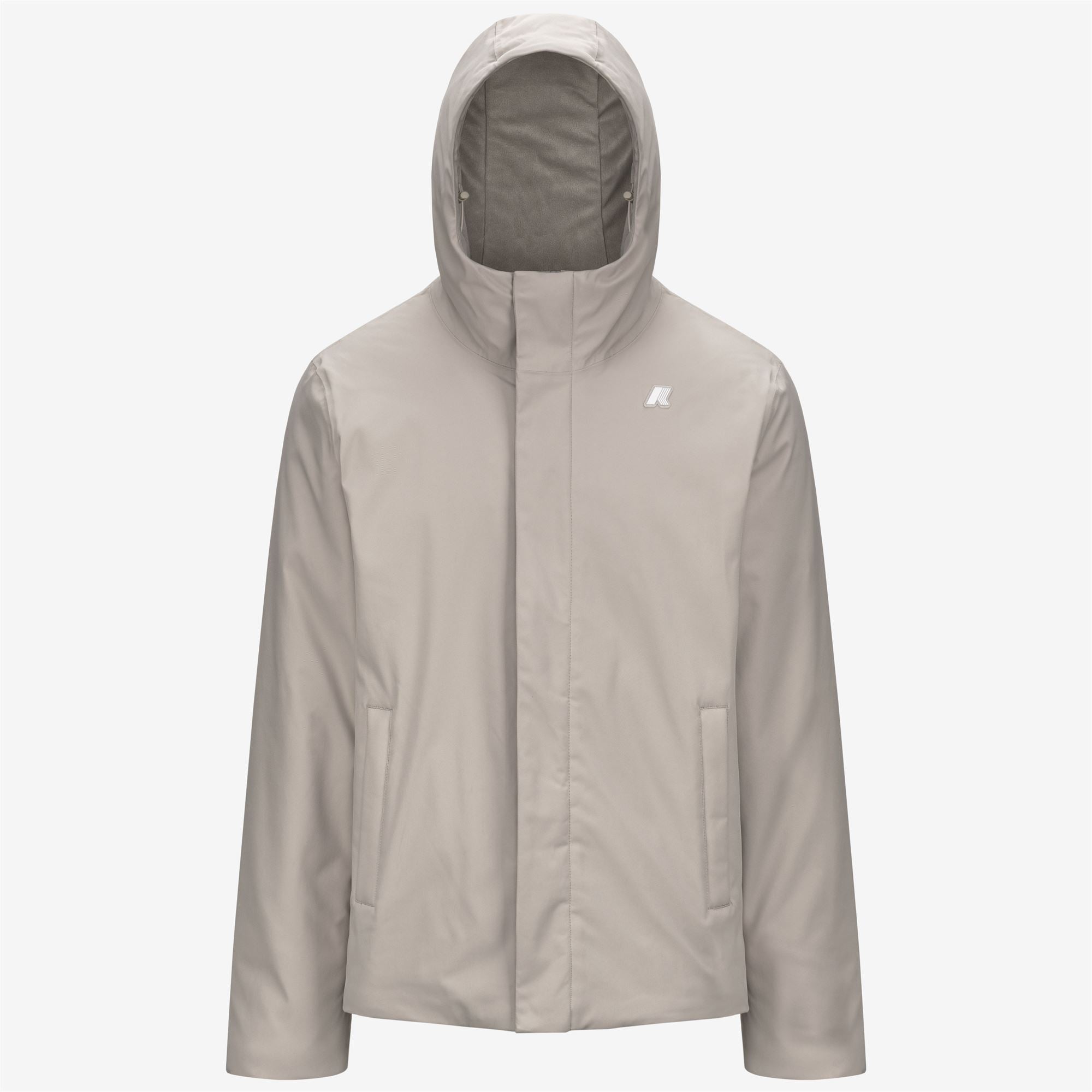 Jackets Man JACKO TWILL MARMOTTA Short BEIGE CASHMERE - GREY GOAT