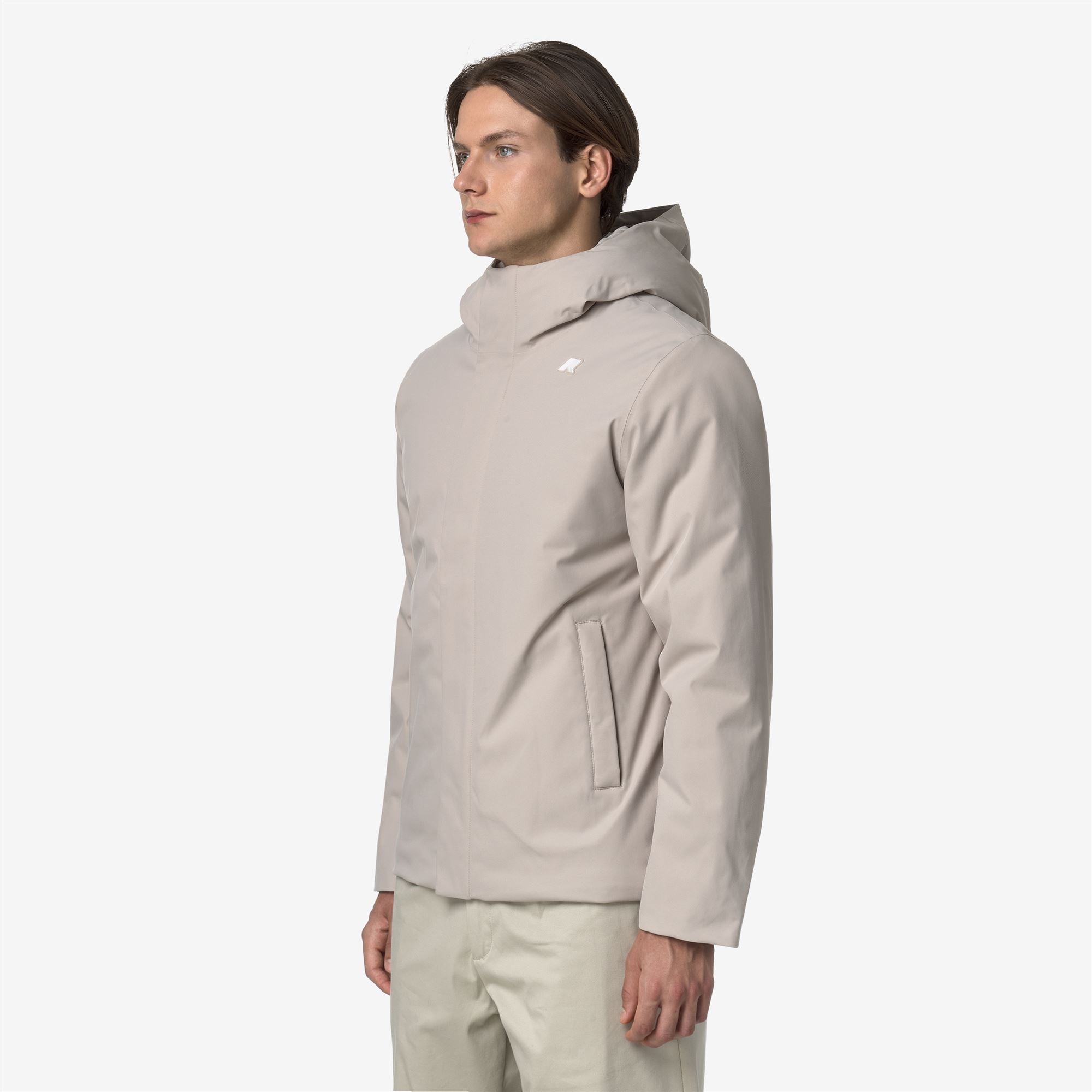 Jackets_MAN_JACKO TWILL MARMOTTA_Short_Beige Cashmere - Grey Goat - Commercial 5