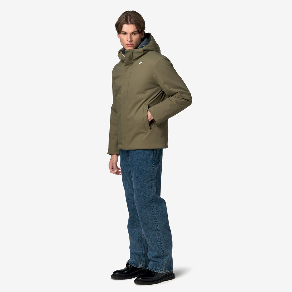 Jackets_Man_JACKO TWILL MARMOTTA_Short_Green Army - Blue Airforce - Commercial 7