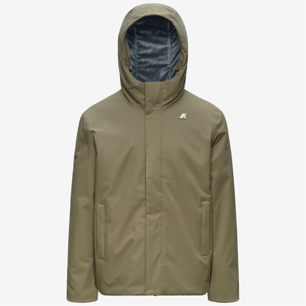 Jackets_Man_JACKO TWILL MARMOTTA_Short_Green Army - Blue Airforce - Commercial 1