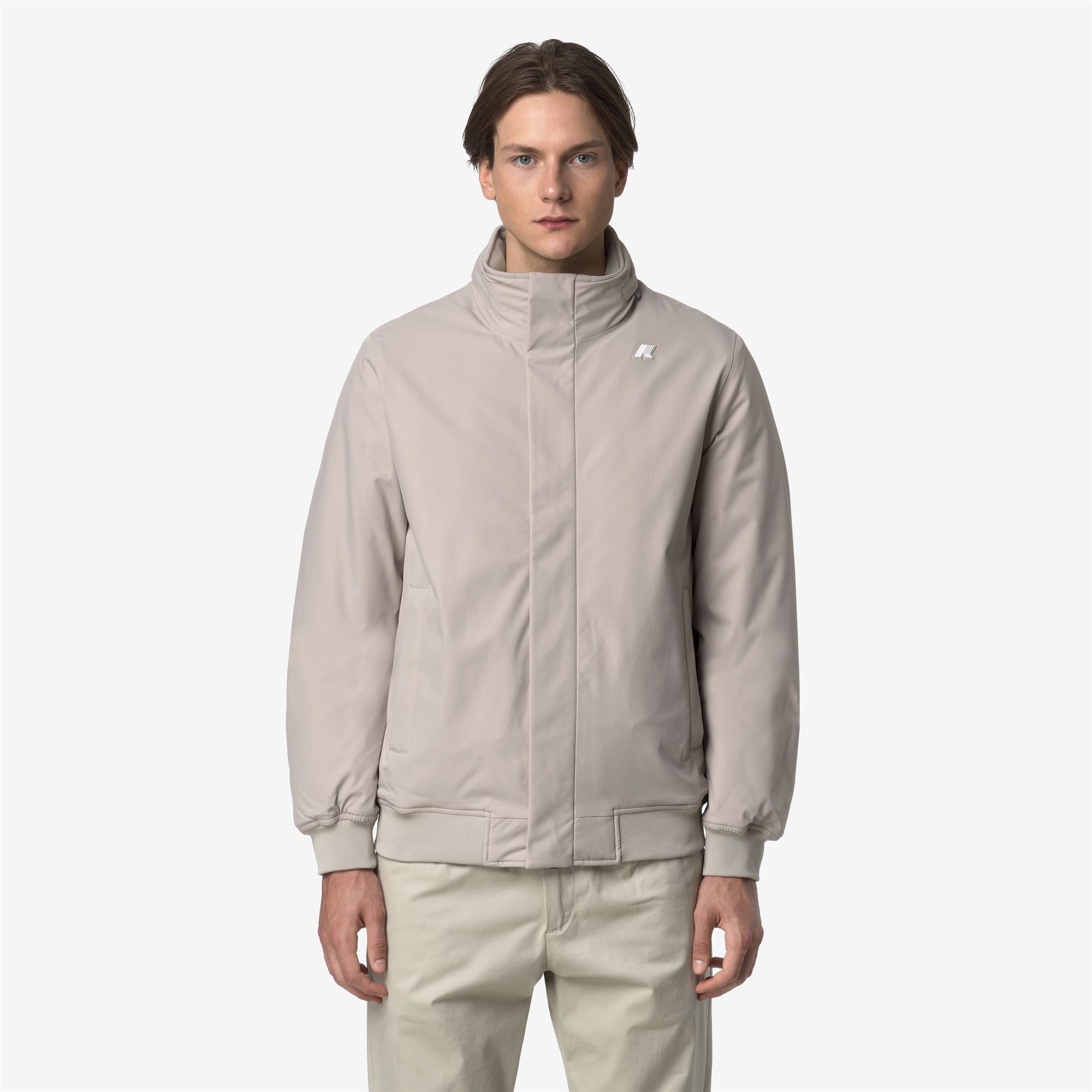 Jackets_MAN_AMAURY TWILL MARMOTTA_Short_Beige Cashmere - Grey Goat - Commercial 4