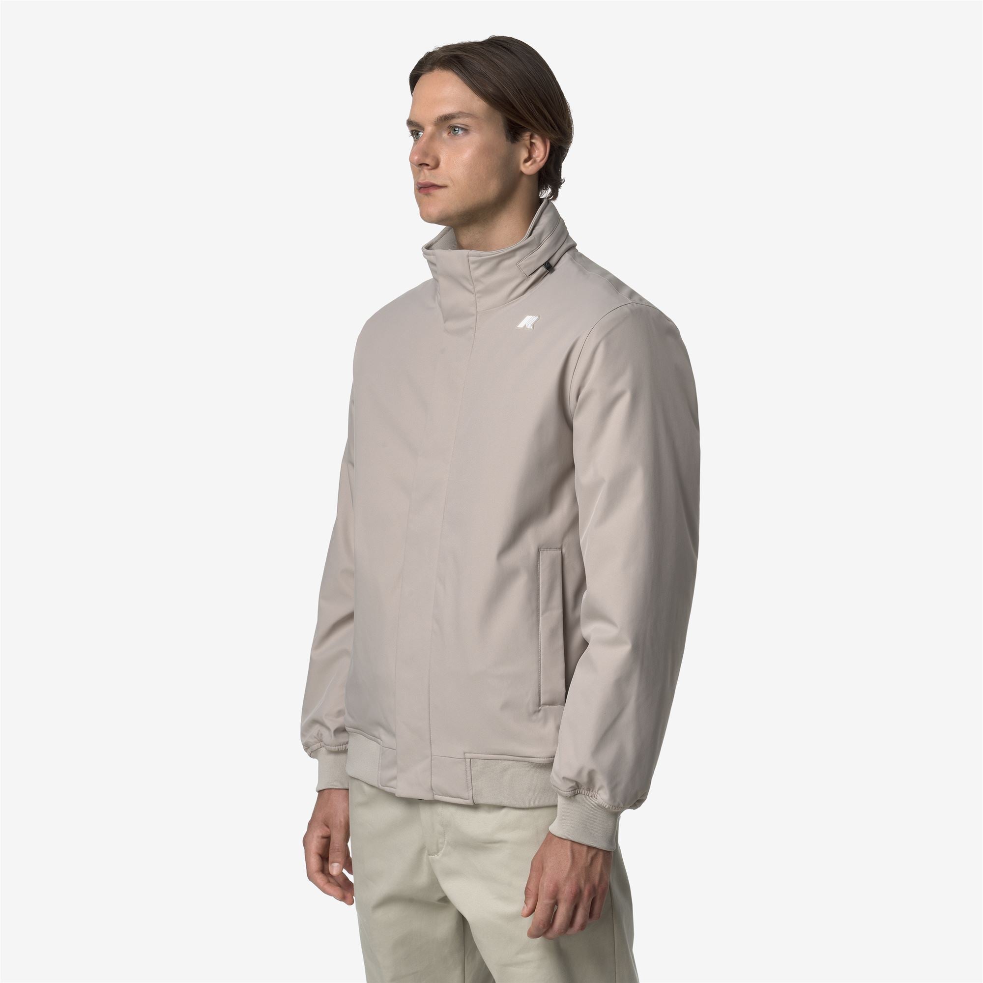 Jackets_MAN_AMAURY TWILL MARMOTTA_Short_Beige Cashmere - Grey Goat - Commercial 5
