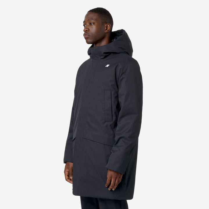 Blue Men's Water-Resistant Short Jacket with PrimaLoft Insulation 2