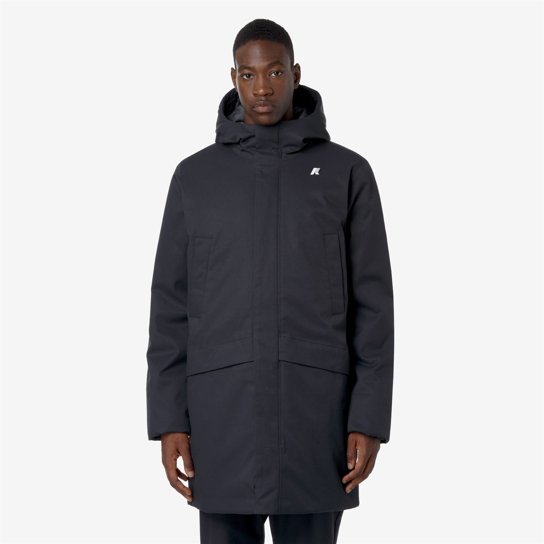 Chaqueta corta azul para hombre resistente al agua con aislamiento PrimaLoft main