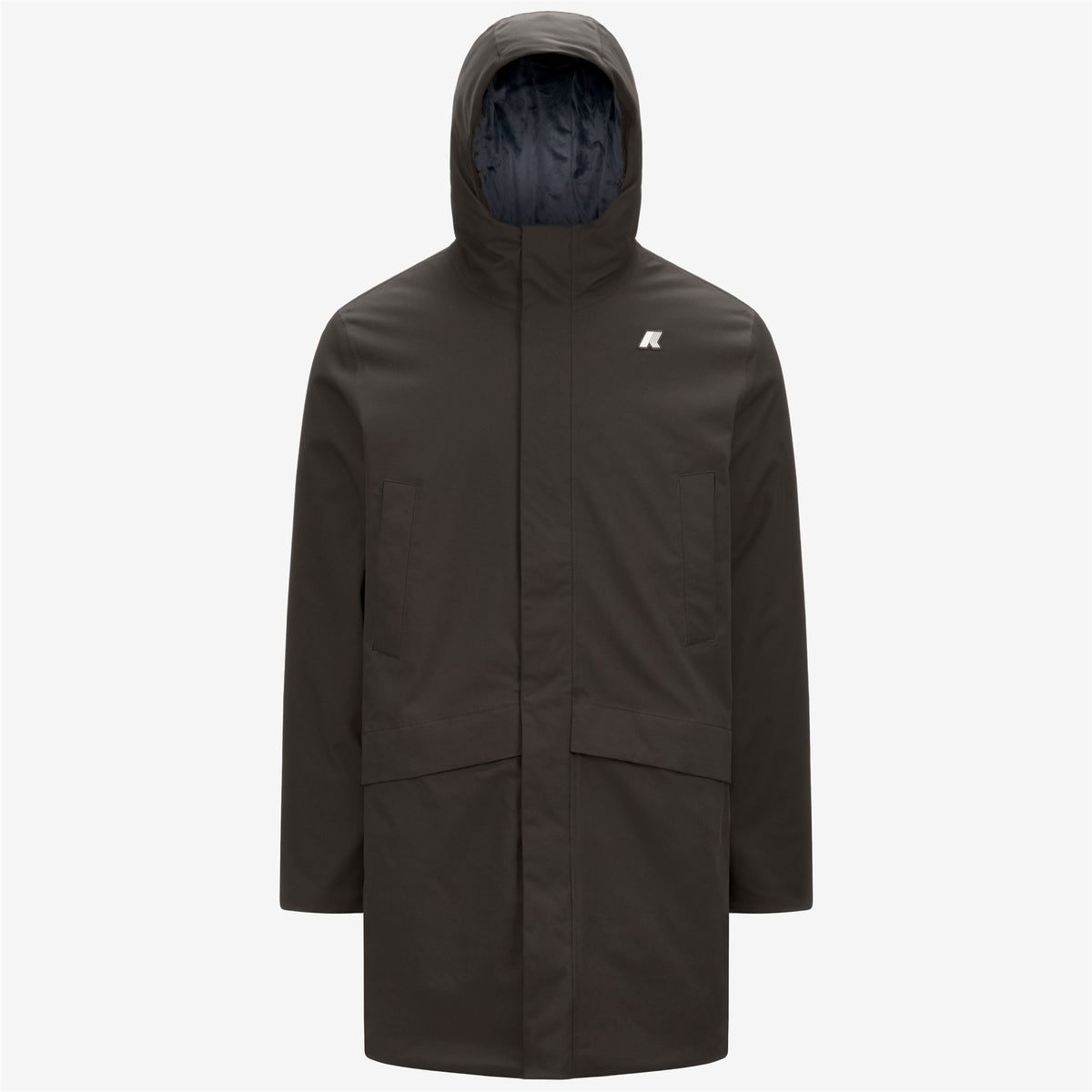 Jackets_MAN_JARNO TWILL MARMOTTA_Short_Black Olive - Blue Airforce - Commercial 1