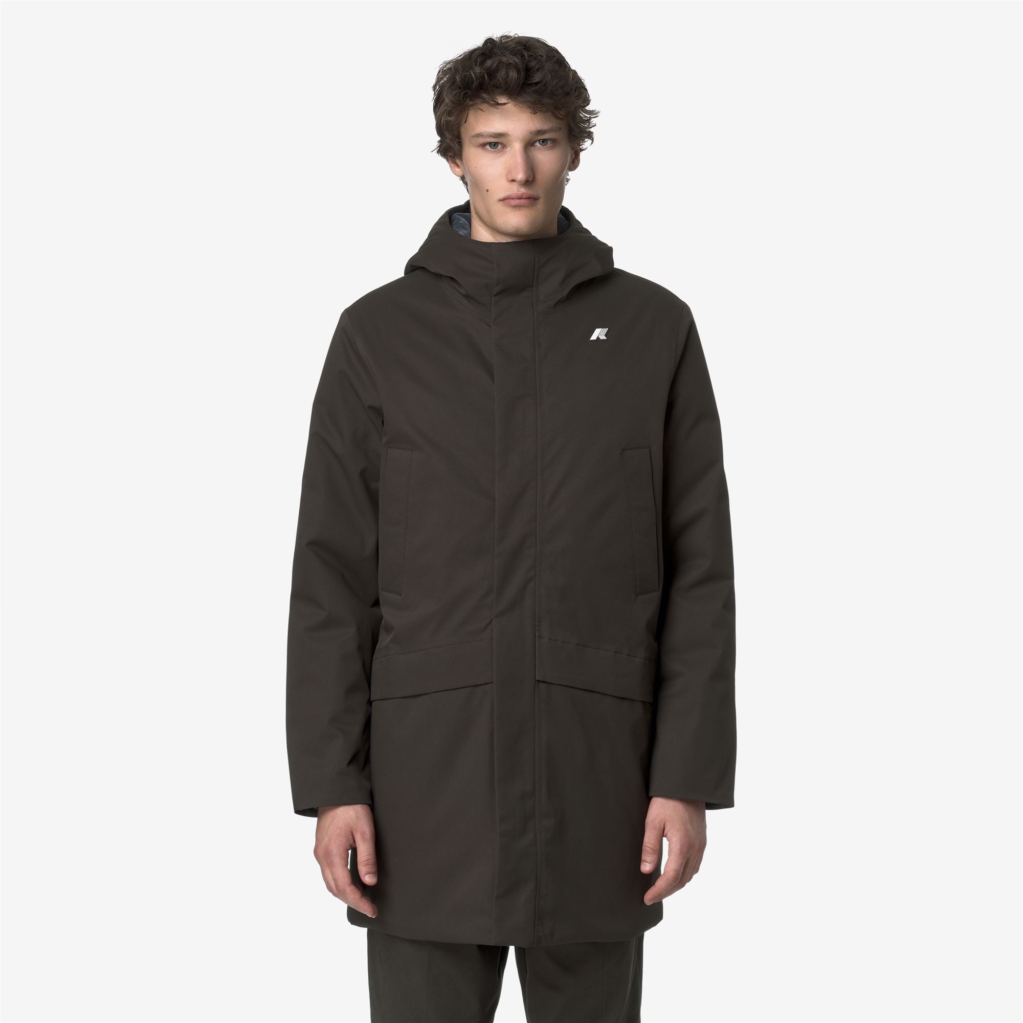 Jackets_MAN_JARNO TWILL MARMOTTA_Short_Black Olive - Blue Airforce - Commercial 4