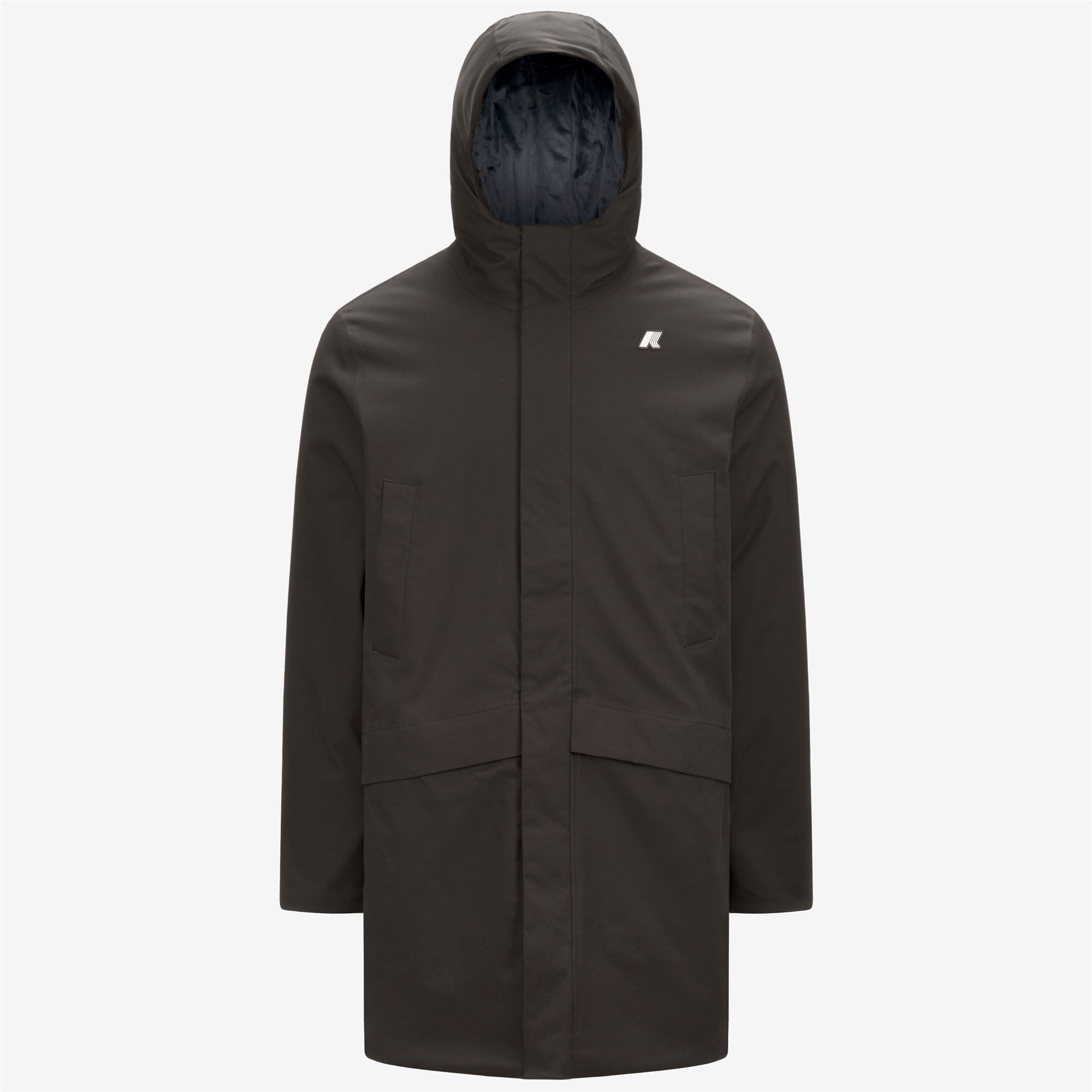 Jackets_MAN_JARNO TWILL MARMOTTA_Short_Black Olive - Blue Airforce - Commercial 1