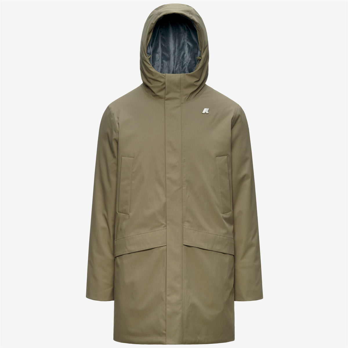 Jackets_Man_JARNO TWILL MARMOTTA_Short_Green Army - Blue Airforce - Commercial 1