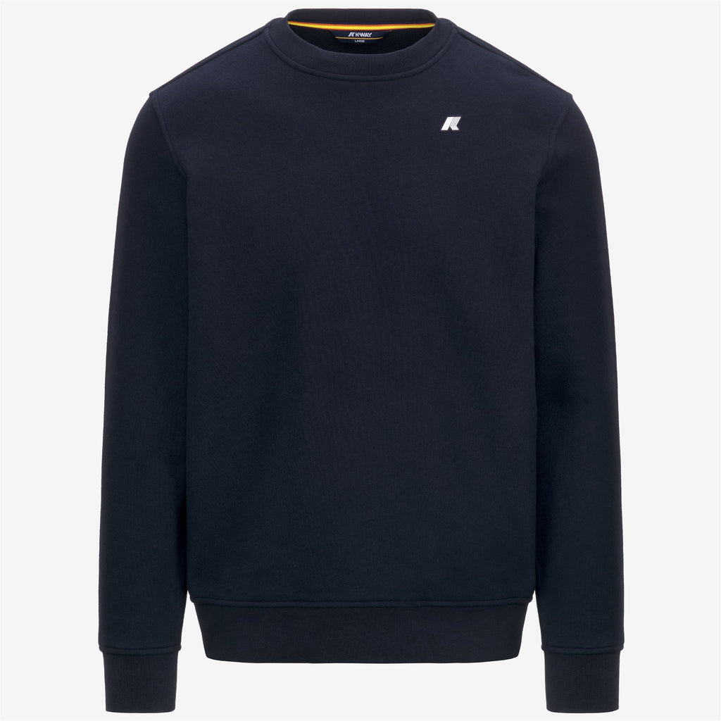 Fleece_MAN_BAPTISTE HEAVY FLEECE_Jumper_Blue Depth - Commercial 1