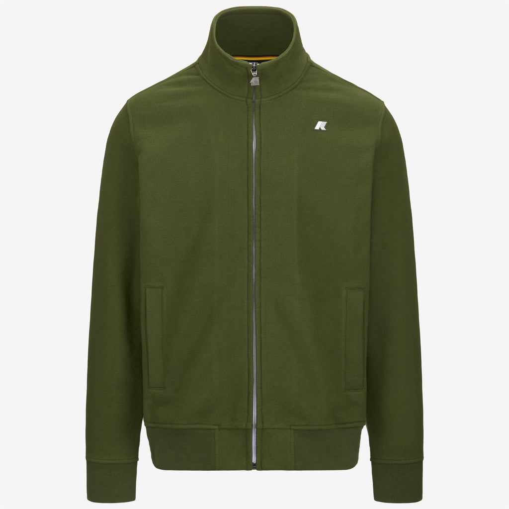 Fleece_MAN_FINN HEAVY FLEECE_Jacket_Green Cypress - Commercial 1