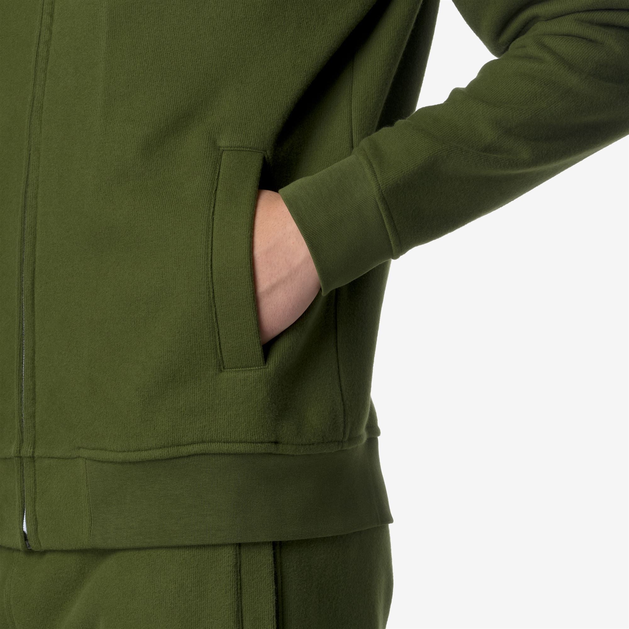 Fleece_MAN_FINN HEAVY FLEECE_Jacket_Green Cypress - Commercial 7