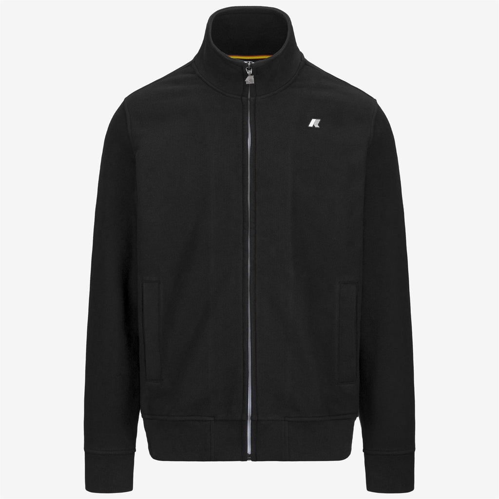 Fleece_MAN_FINN HEAVY FLEECE_Jacket_Black Pure - Commercial 1