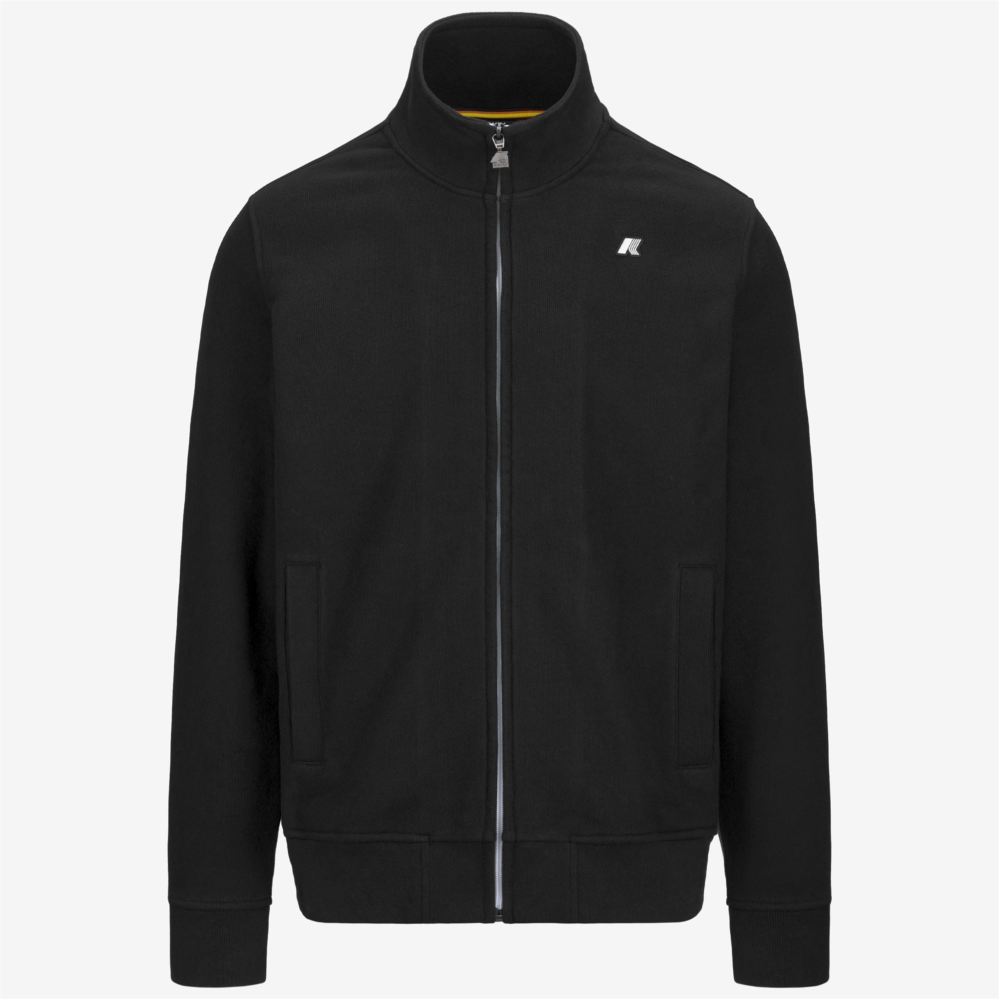Fleece_MAN_FINN HEAVY FLEECE_Jacket_Black Pure - Commercial 1