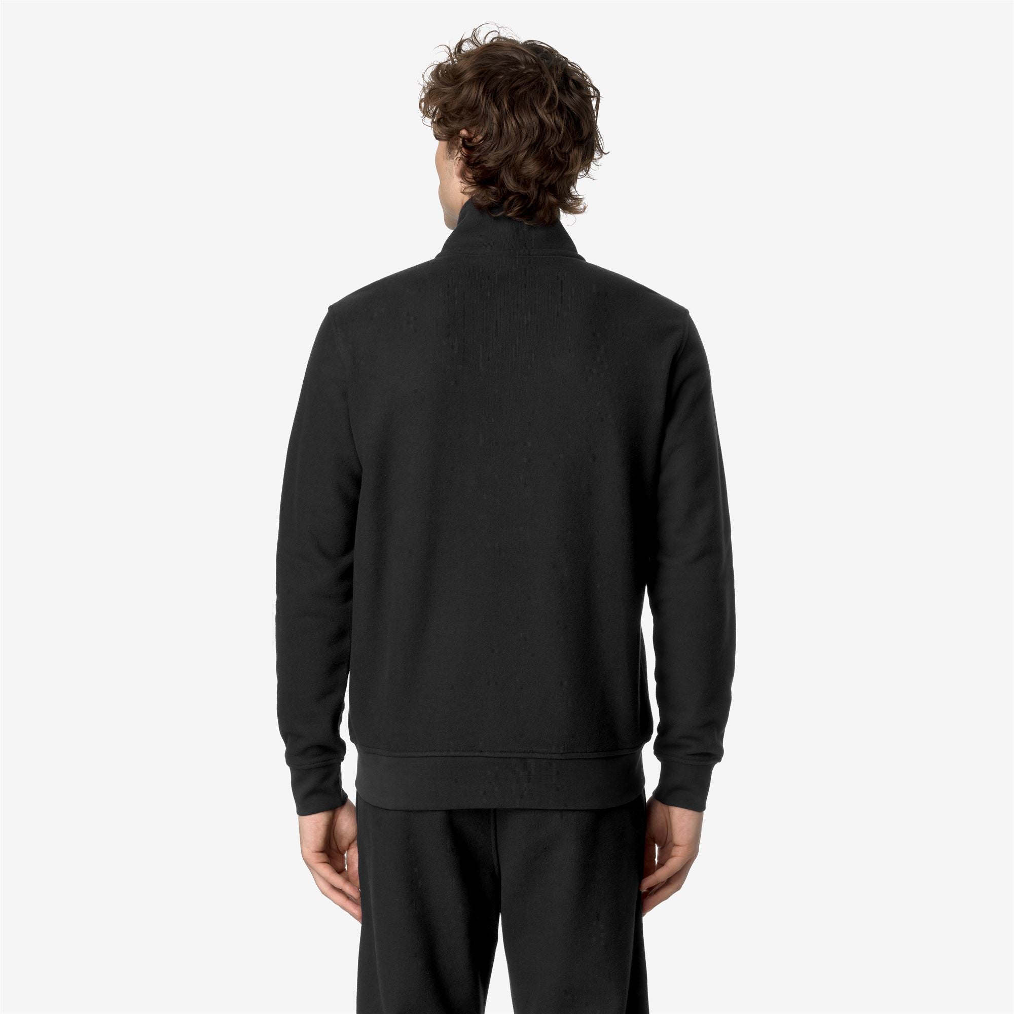 Fleece_MAN_FINN HEAVY FLEECE_Jacket_Black Pure - Commercial 6