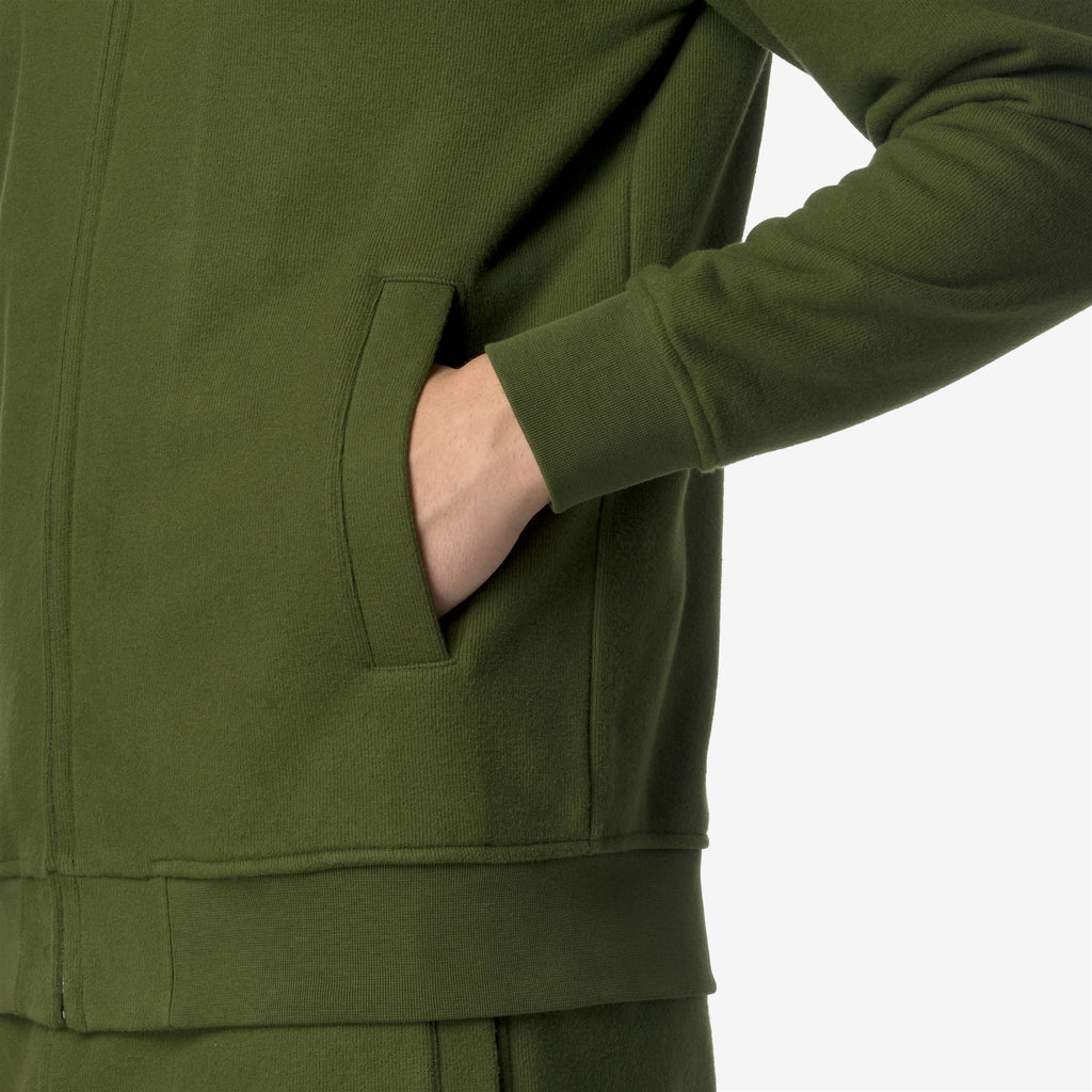 Fleece_MAN_ANTHONY HEAVY FLEECE_Jacket_Green Cypress - Commercial 7