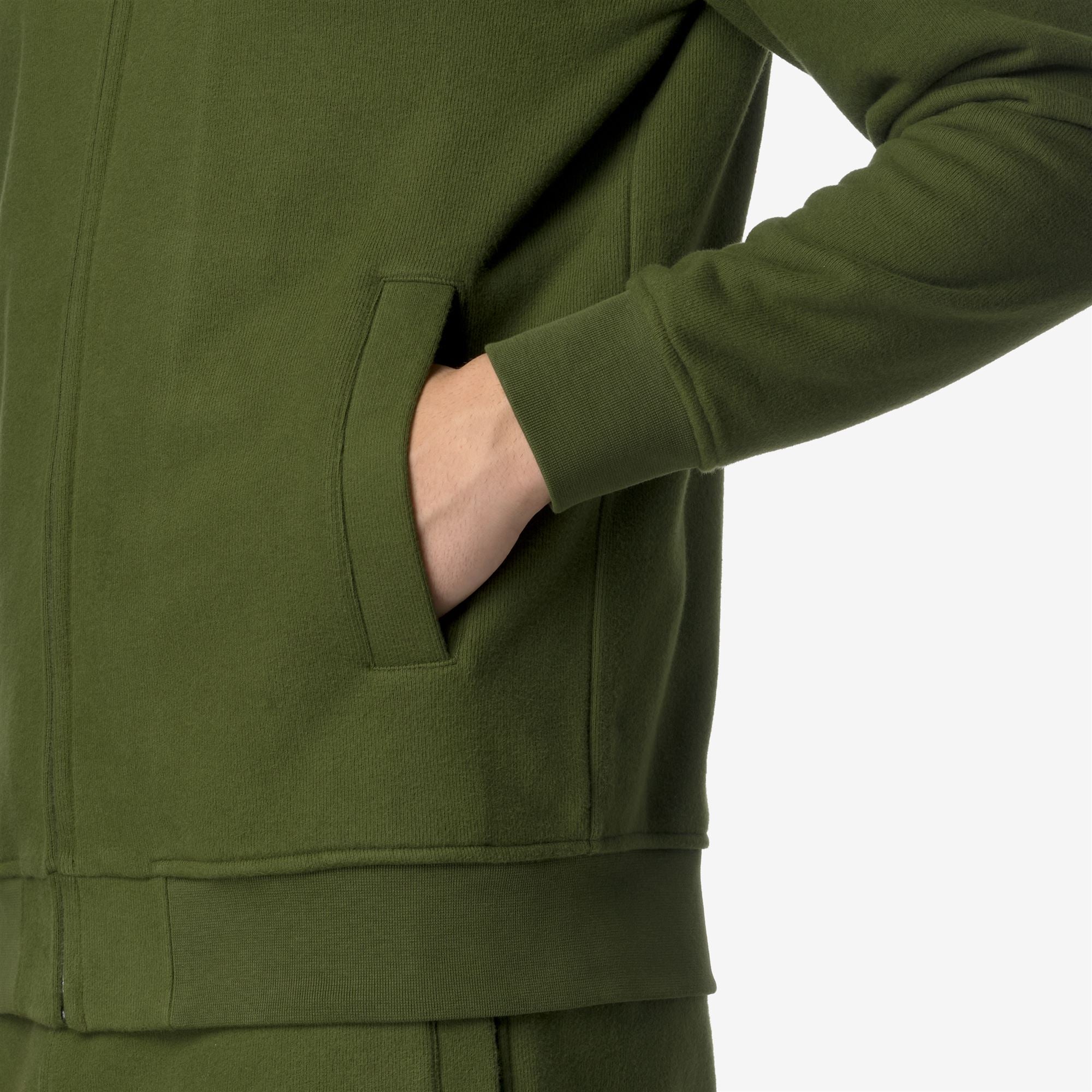 Fleece_MAN_ANTHONY HEAVY FLEECE_Jacket_Green Cypress - Commercial 7