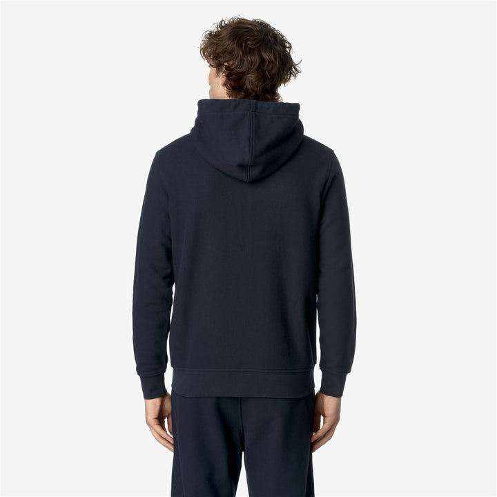 Blue Men's Fleece Jacket for Athleisure and City Wear 5
