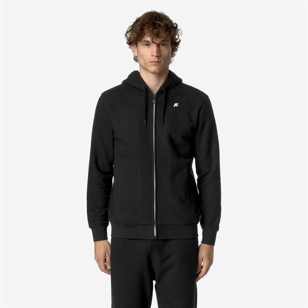 Fleece_MAN_ANTHONY HEAVY FLEECE_Jacket_Black Pure - Commercial 4