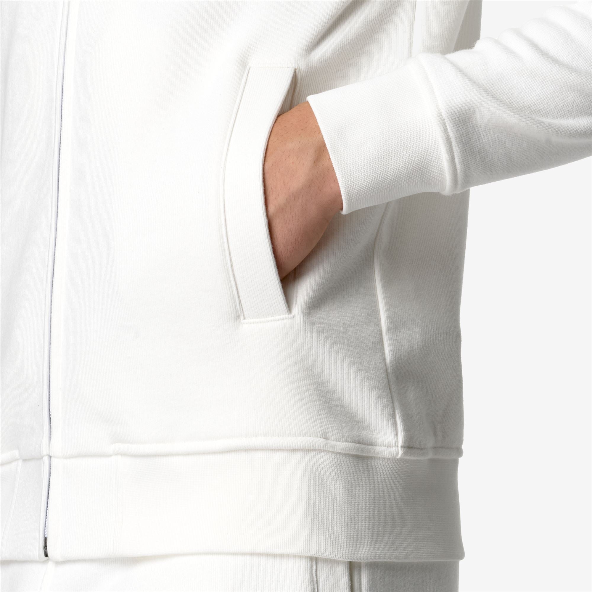 Fleece_MAN_ANTHONY HEAVY FLEECE_Jacket_White Gardenia - Commercial 7